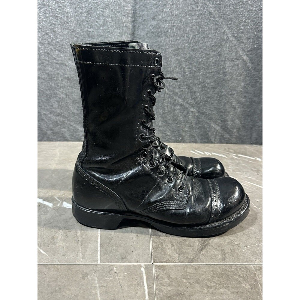 Corcoran 10" Leather Jump Boots 1500 Made In USA Black Full Force Men’s 7.5 D